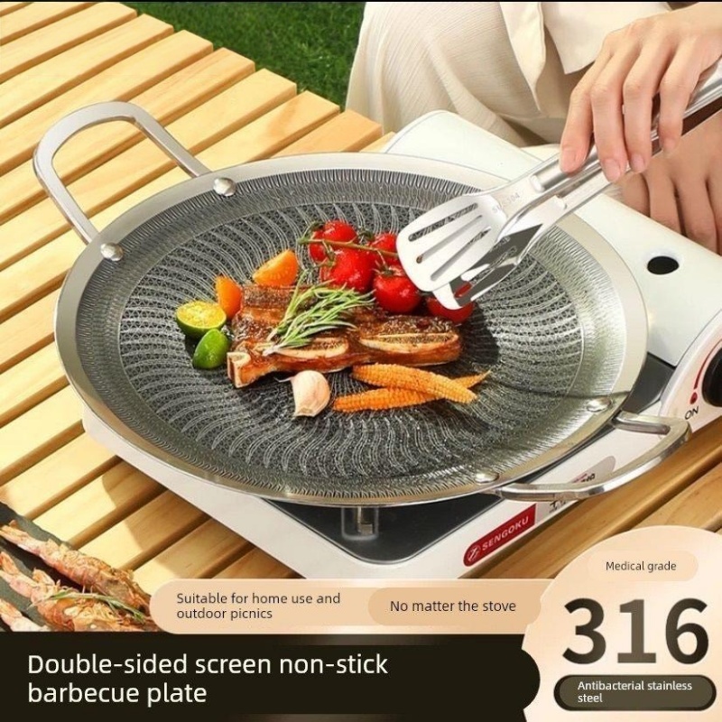 Camping Cooking Cupboard - Sartén Multifuncional de Acero Inoxidable 316