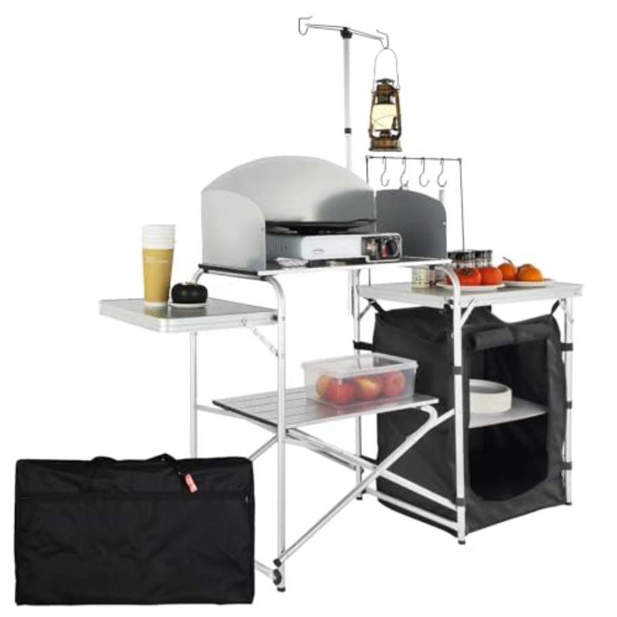 Camping Cooking Cupboard - Mesa de Cocina para Camping, Mesa