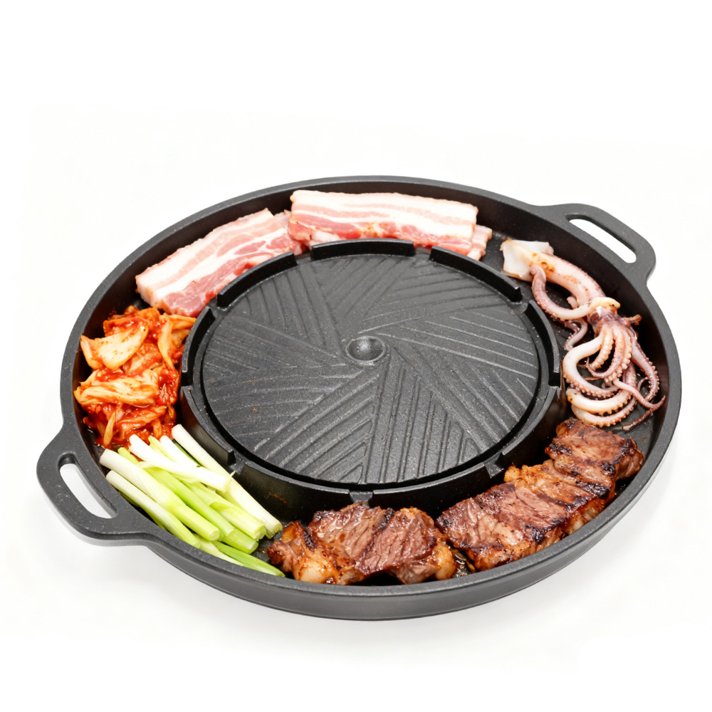 Camping Cooking Portable - KOSUN Sartén para parrilla de barbacoa