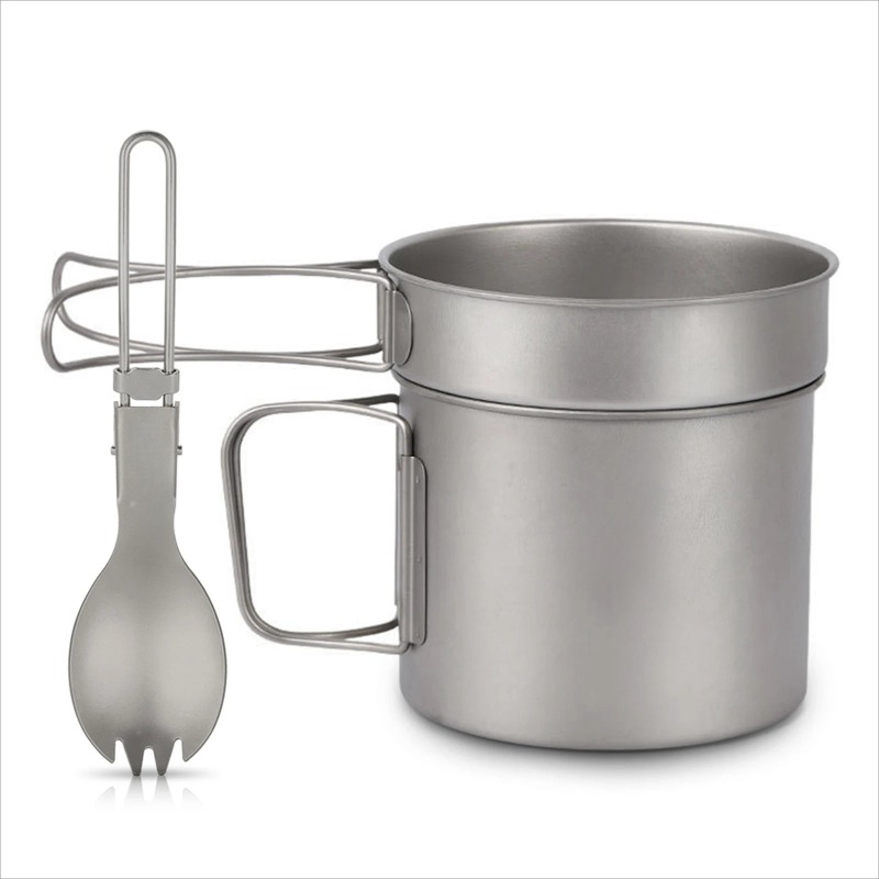 Camp Spork Set - Juego de Utensilios de Cocina Lixada