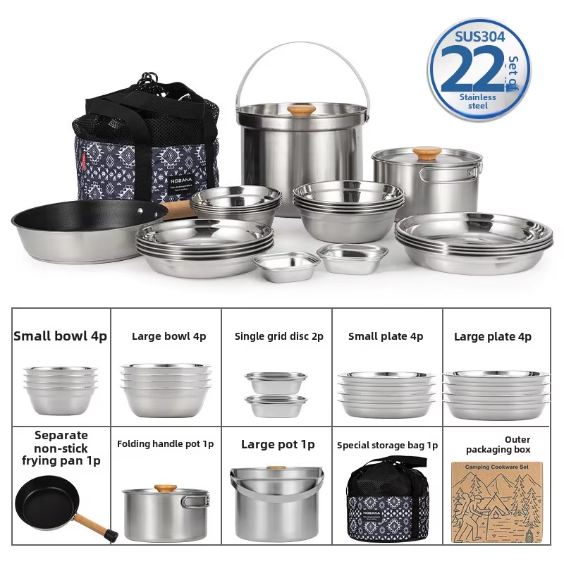 Camping Cooking Full Set - NOBANA, el más nuevo juego de