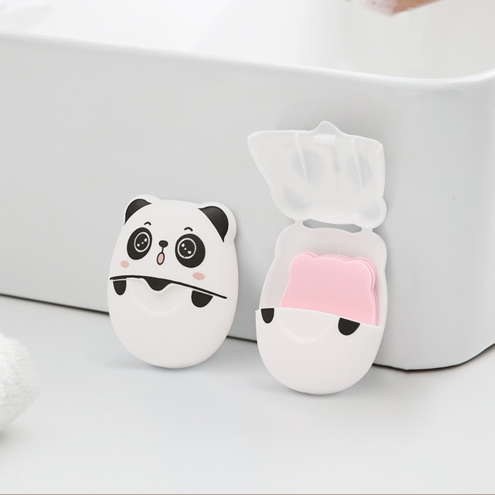 Biodegradable Soap Camp - Mini hojas de jabón desechables para