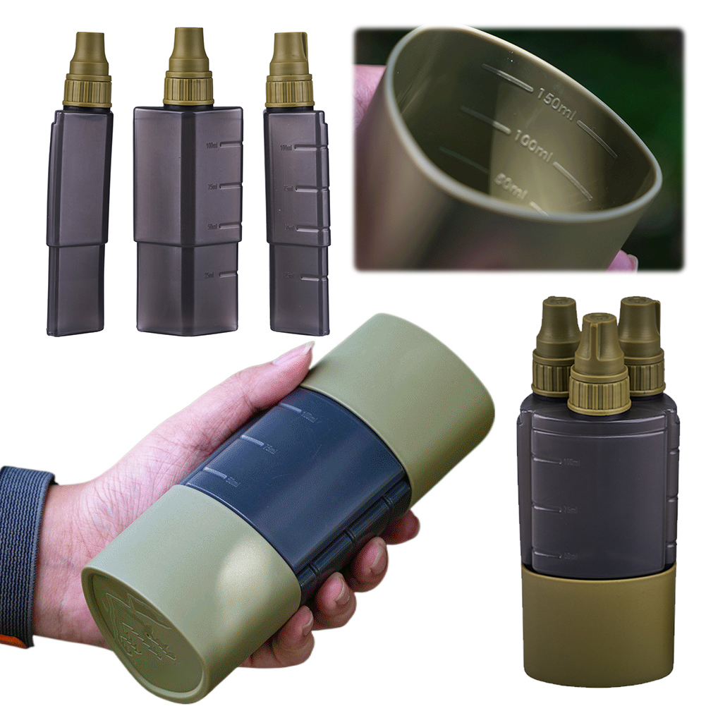 Camping Cooking Full Set - Dispensador de condimentos 3 en 1