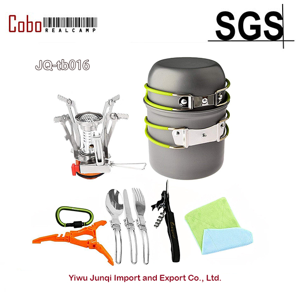 Camp Spork Set - Juego de utensilios de cocina antiadherentes