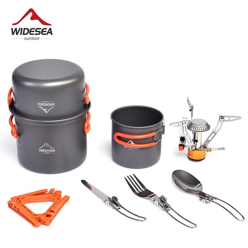 Camping Cooking Full Set - Widesea-Juego de utensilios de cocina para