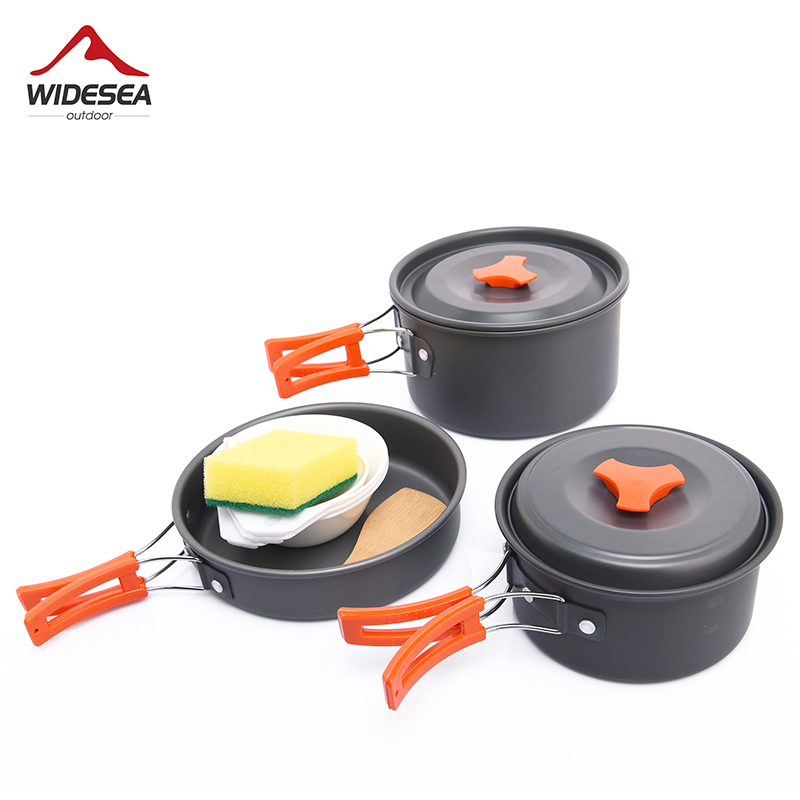 Camping Cooking Full Set - Widesea-Juego de utensilios de cocina para