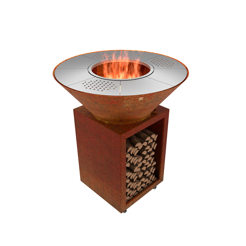 Camping Cooking Equipment Electric - Parrillas de barbacoa de acero Corten
