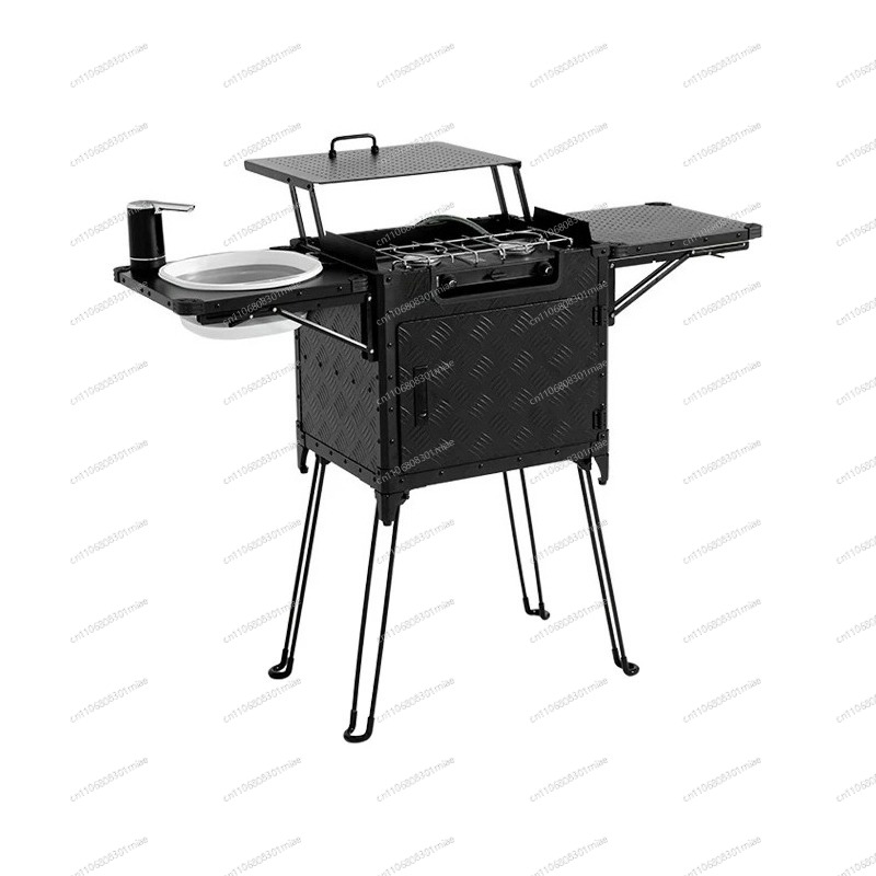 Camping Cooking Box Set - Caja de Cocina Plegable Portátil para
