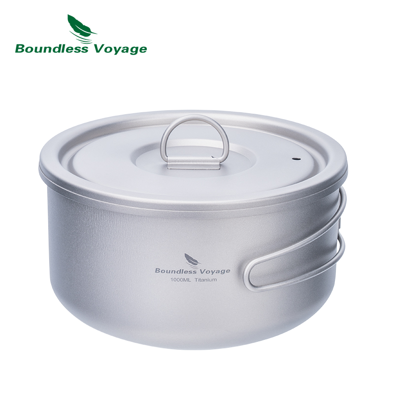 Camping Cooking Tin - Olla de Camping de titanio Boundless