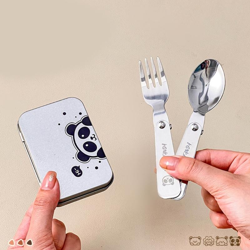 Juego cubiertos plegables para - Camping Cooking Box Set reseña y precio