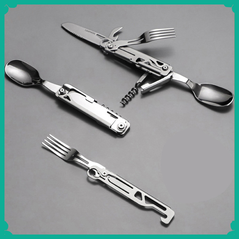 Juego de tenedor y cuchara mul - Quechua Camping Cooking Set reseña y precio