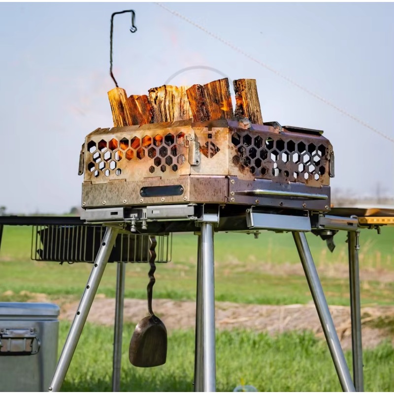 Estufa de leña portátil de ace - Camping Cooking Equipment Electric reseña y precio
