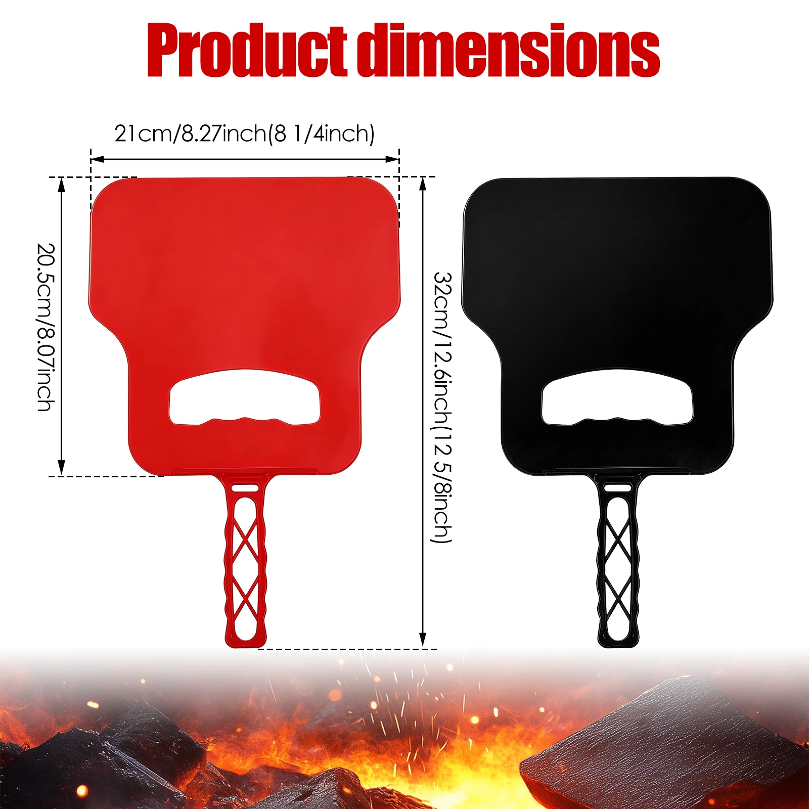 Ventilador Manual de Plástico, - Camping Cooking Portable reseña y precio