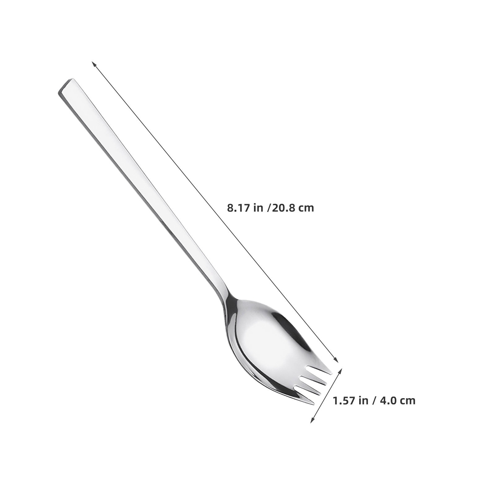 Juego de 4 Cuchara-Tenedor de  - Camp Spork Set reseña y precio