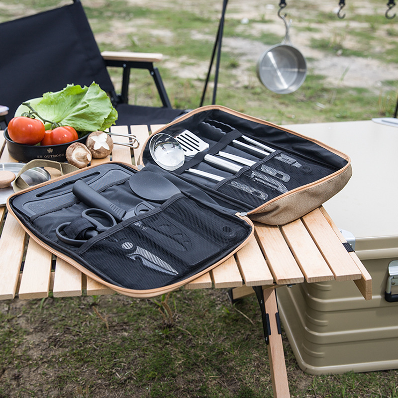 Juego de Utensilios de Cocina  - Camping Cooking Full Set reseña y precio