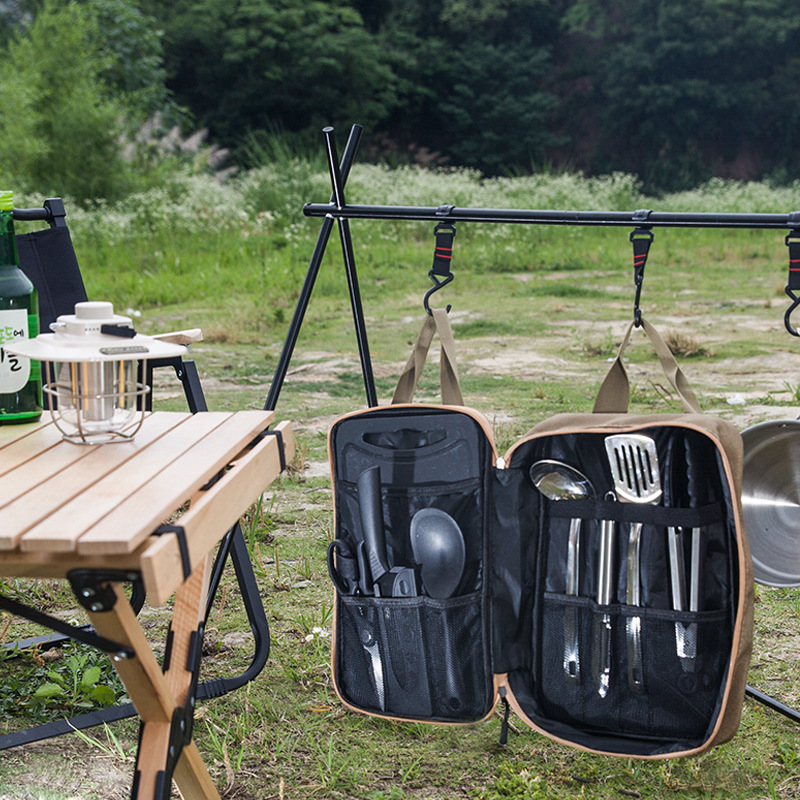 Juego de Utensilios de Cocina  - Camping Cooking Full Set reseña y precio