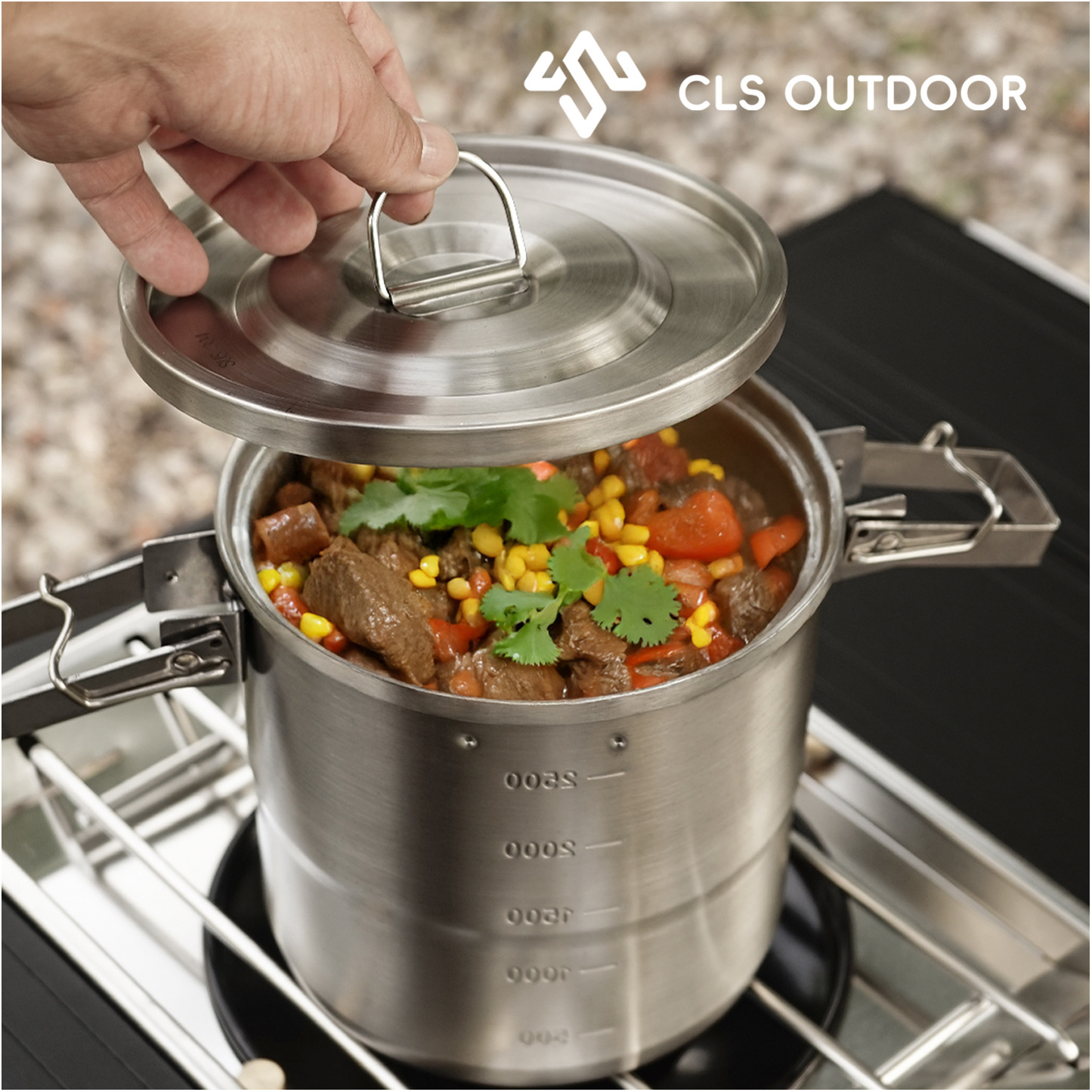 Juego Completo de Utensilios d - Camping Cooking Box Set reseña y precio