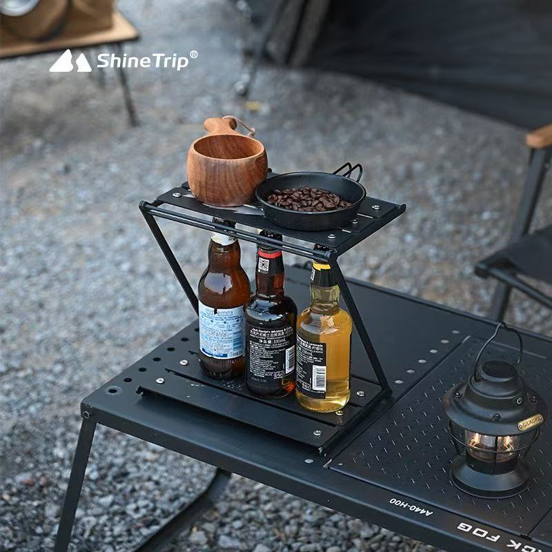 ShineTrip - Soporte Plegable T - Camping Cooking Table Foldable reseña y precio