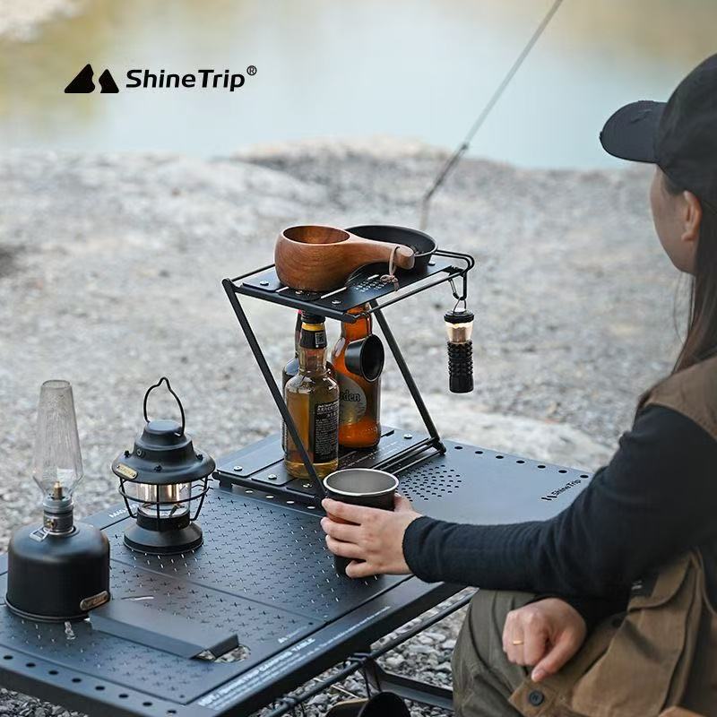 ShineTrip - Soporte Plegable T - Camping Cooking Table Foldable reseña y precio