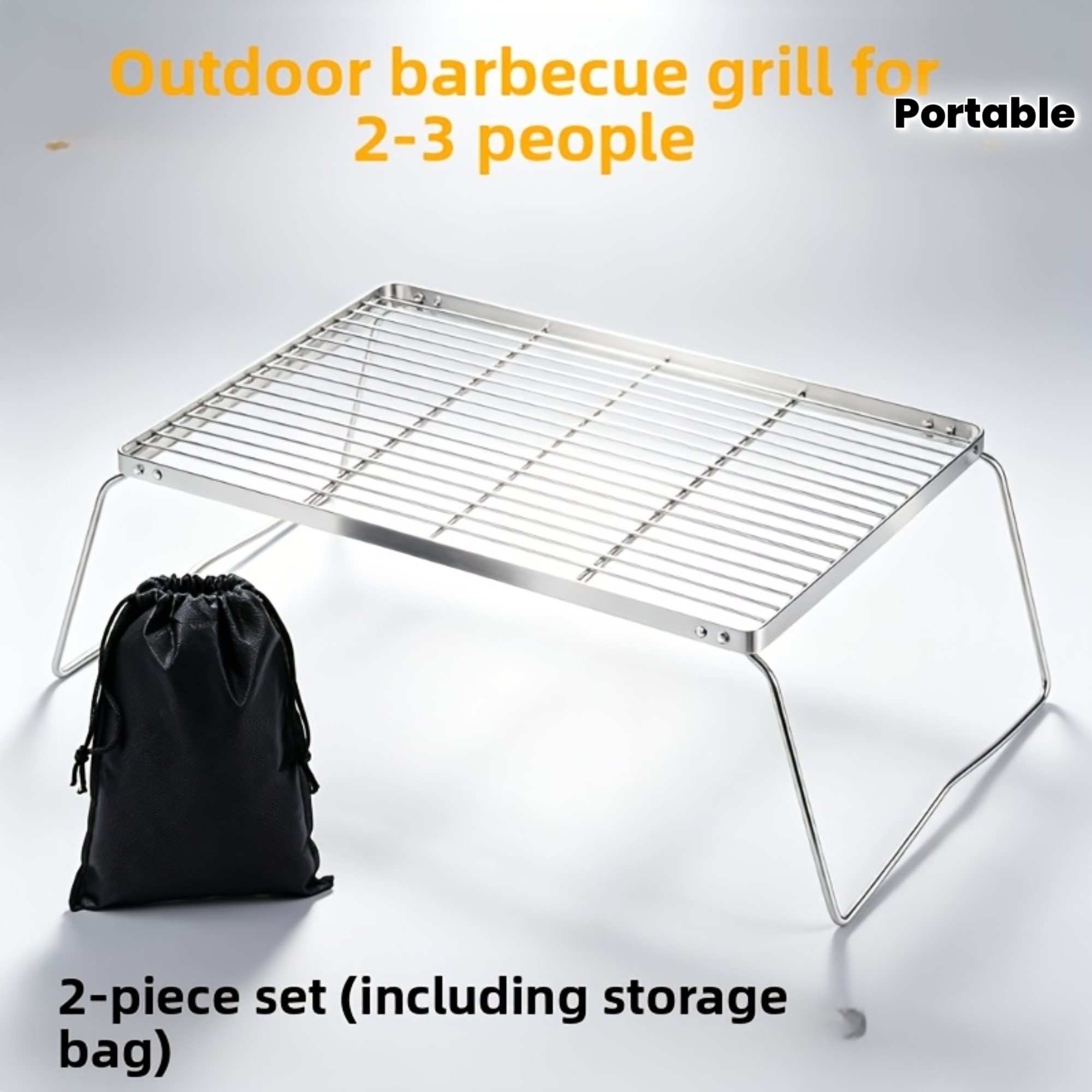 Soporte portátil plegable de a - Campfire Cooking reseña y precio