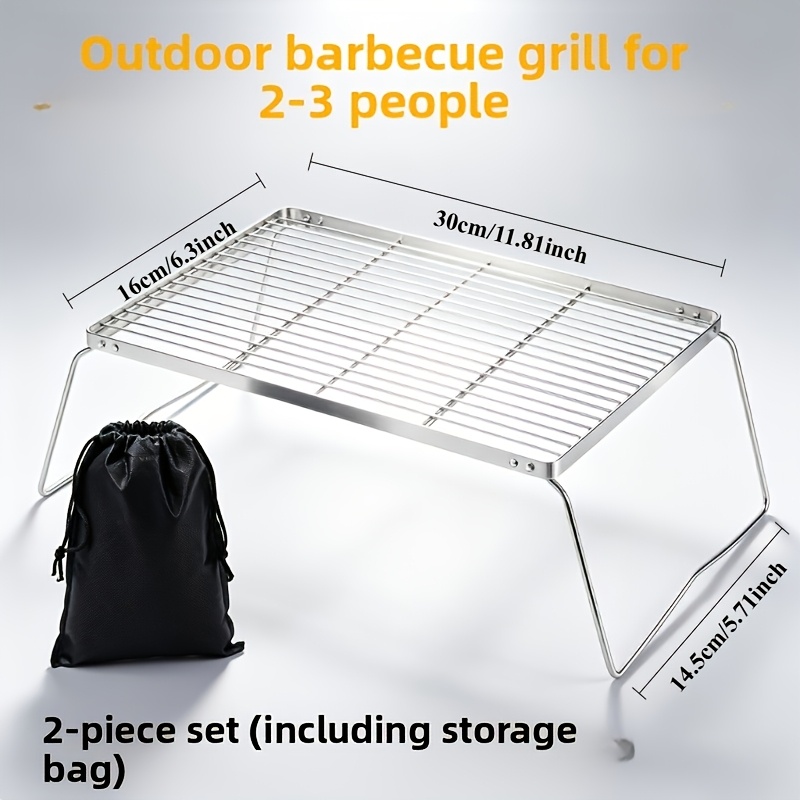 Soporte portátil plegable de a - Campfire Cooking reseña y precio