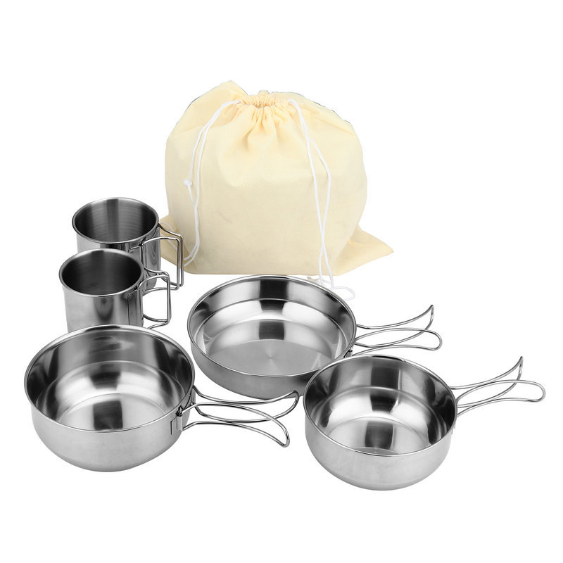 Juego de Ollas y Sartenes Pleg - Camping Cooking Box Set reseña y precio