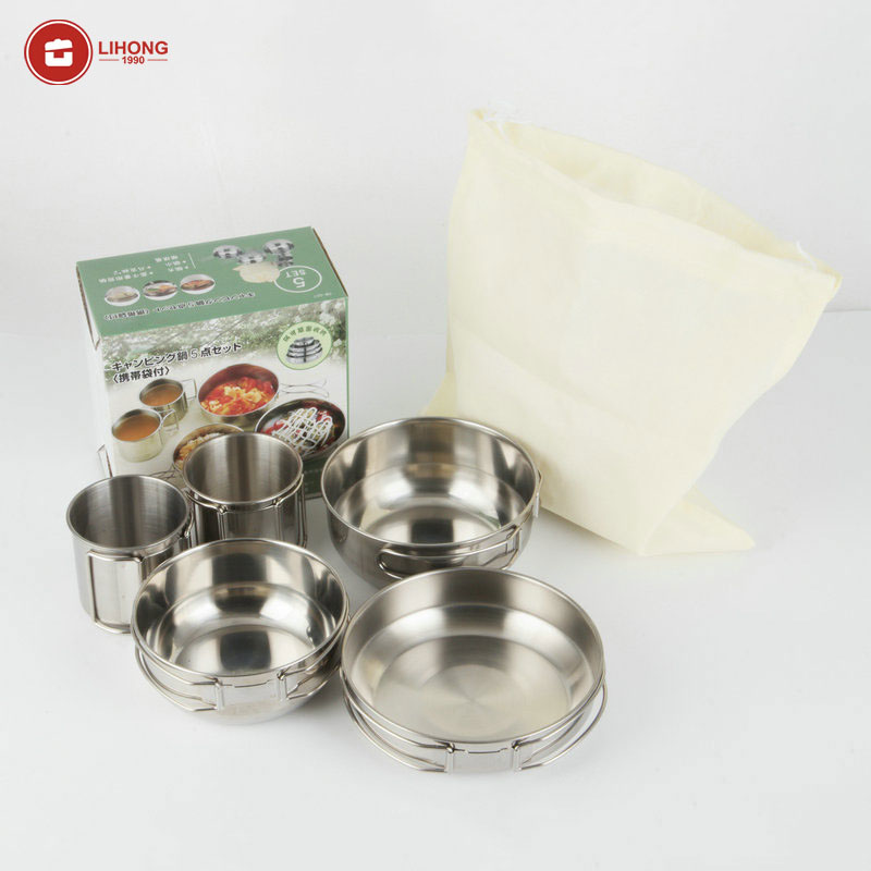 Juego de Ollas y Sartenes Pleg - Camping Cooking Box Set reseña y precio