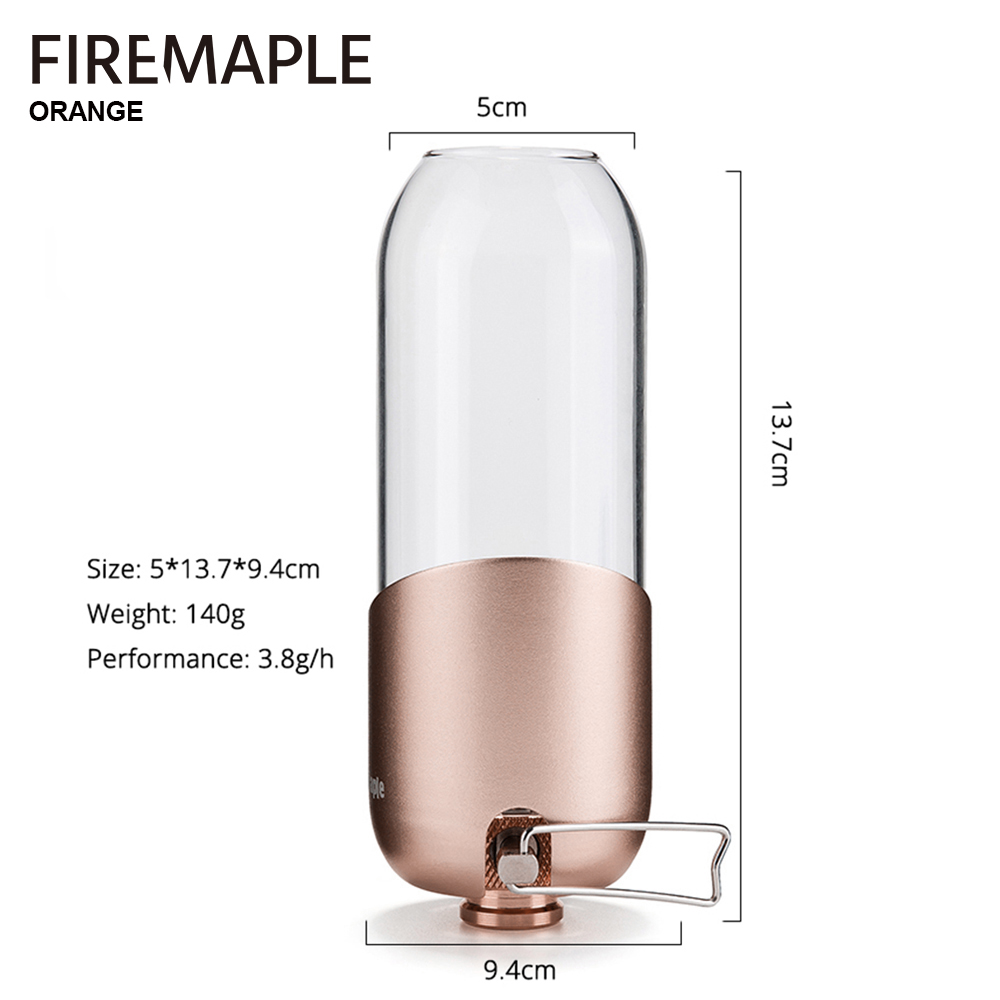 Linterna de Gas naranja de arc - Campfire Cooking reseña y precio