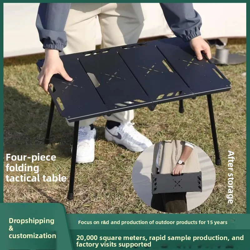 Mesa plegable de aleación de a - Camping Cooking Table Foldable reseña y precio