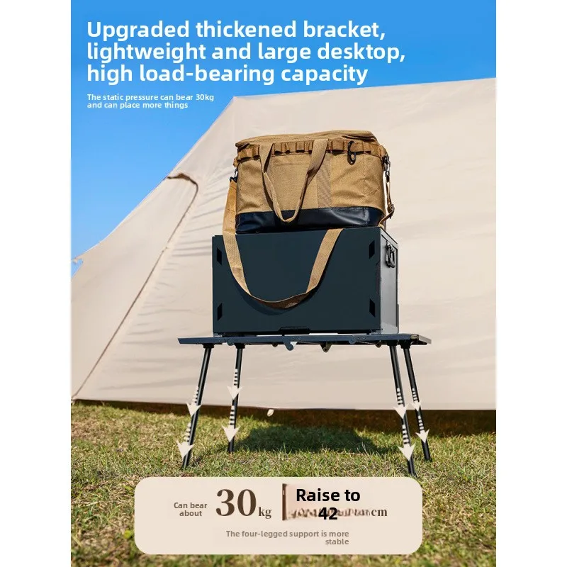 Mesa plegable de aleación de a - Camping Cooking Table Foldable reseña y precio