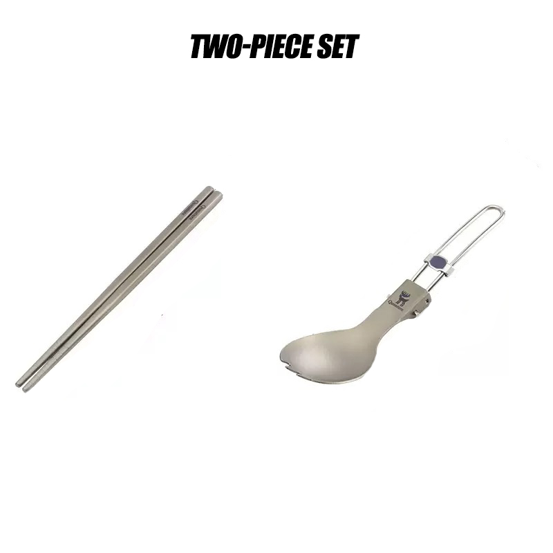 Cuchara de Titanio para Campin - Camp Spork Set reseña y precio