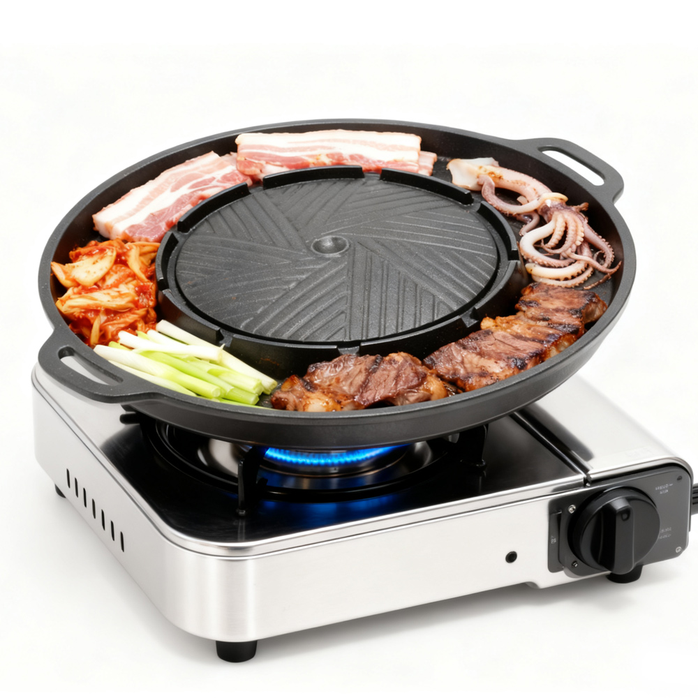 KOSUN Sartén para parrilla de  - Camping Cooking Portable reseña y precio