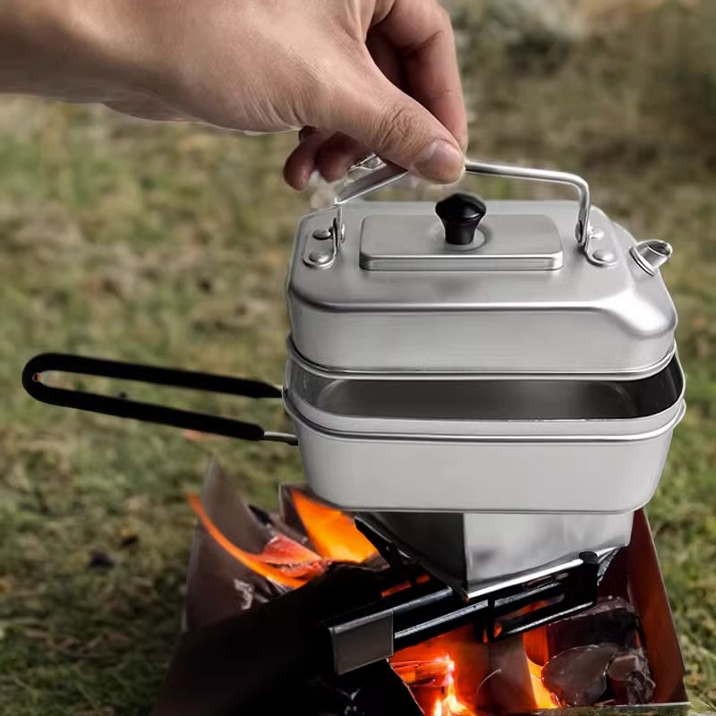 Tetera portátil ultraligera pa - Camping Cooking Full Set reseña y precio