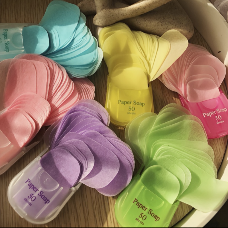 50 hojas de jabón portátiles | - Biodegradable Soap Camp reseña y precio