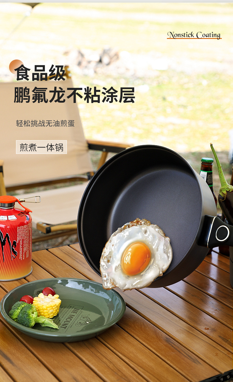Sartén antiadherente Bulin 202 - Camping Cooking Wok reseña y precio