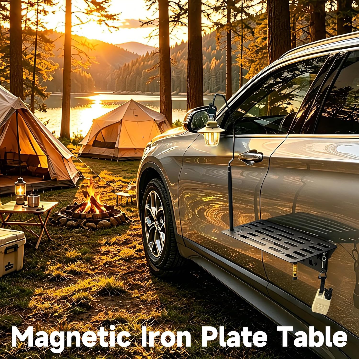 Mesa Lateral Plegable Magnétic - Camping Cooking Table Foldable reseña y precio