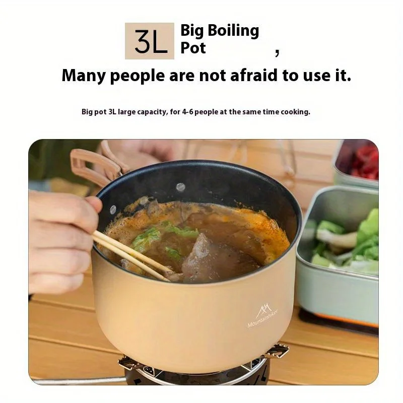 Mountainhiker nuevo juego olla - Camping Cooking Cupboard reseña y precio