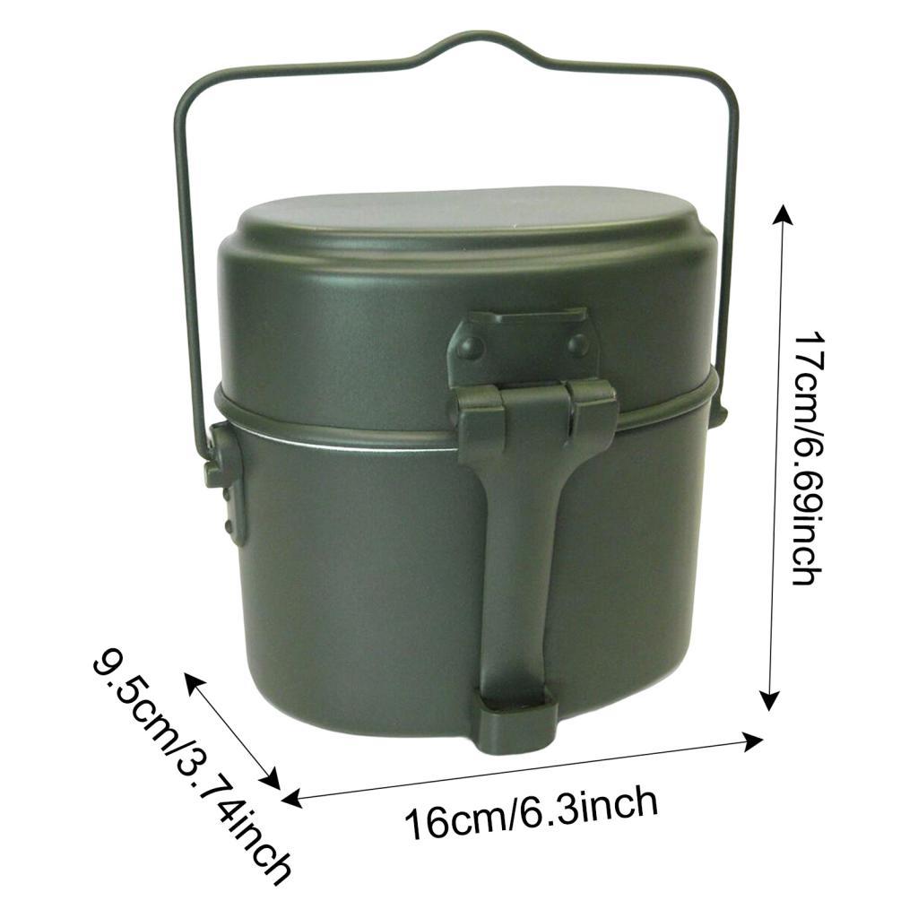 Juego de Ollas para Cocinar al - Camping Cooking Box Set reseña y precio