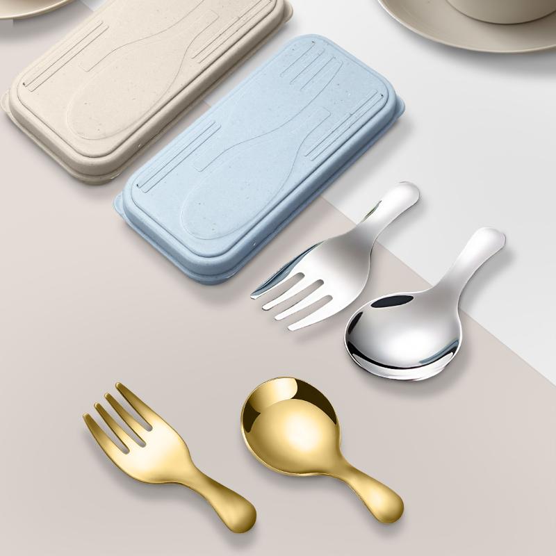 Juego de vajilla de acero inox - Camping Cooking Portable reseña y precio