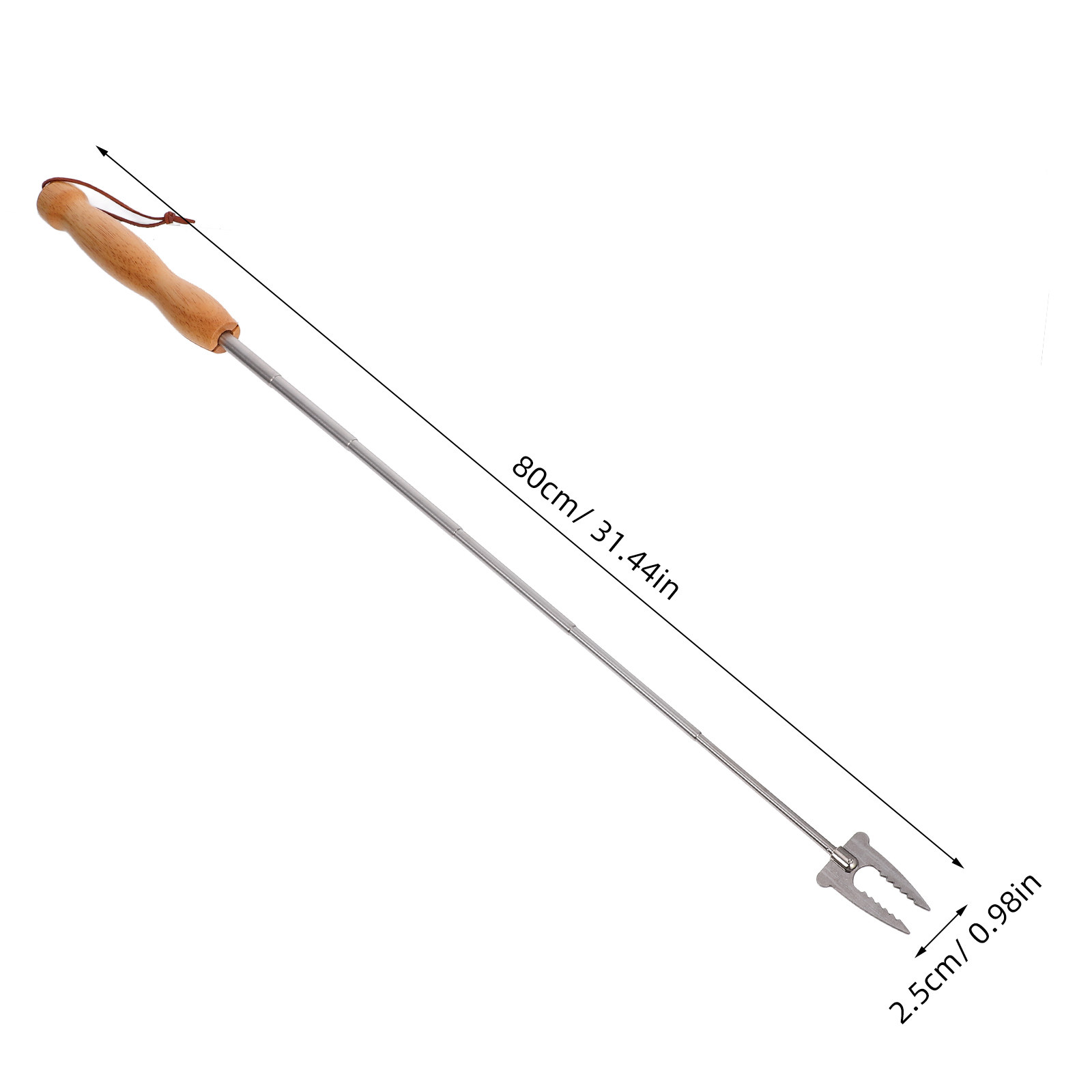 Brochetas Extensibles de Acero - Campfire Cooking reseña y precio