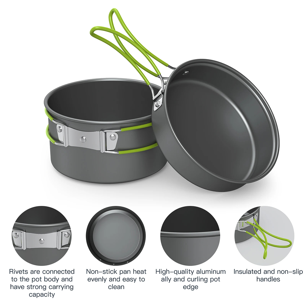 Juego de Utensilios de Cocina  - Quechua Camping Cooking Set reseña y precio