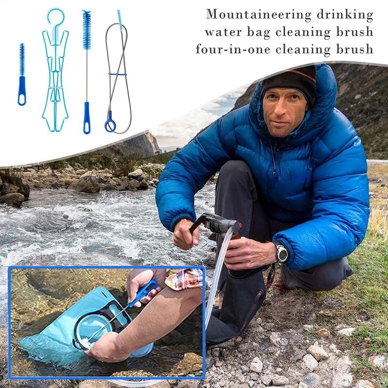 Kit de cepillo de limpieza par - Camping Cooking Full Set reseña y precio