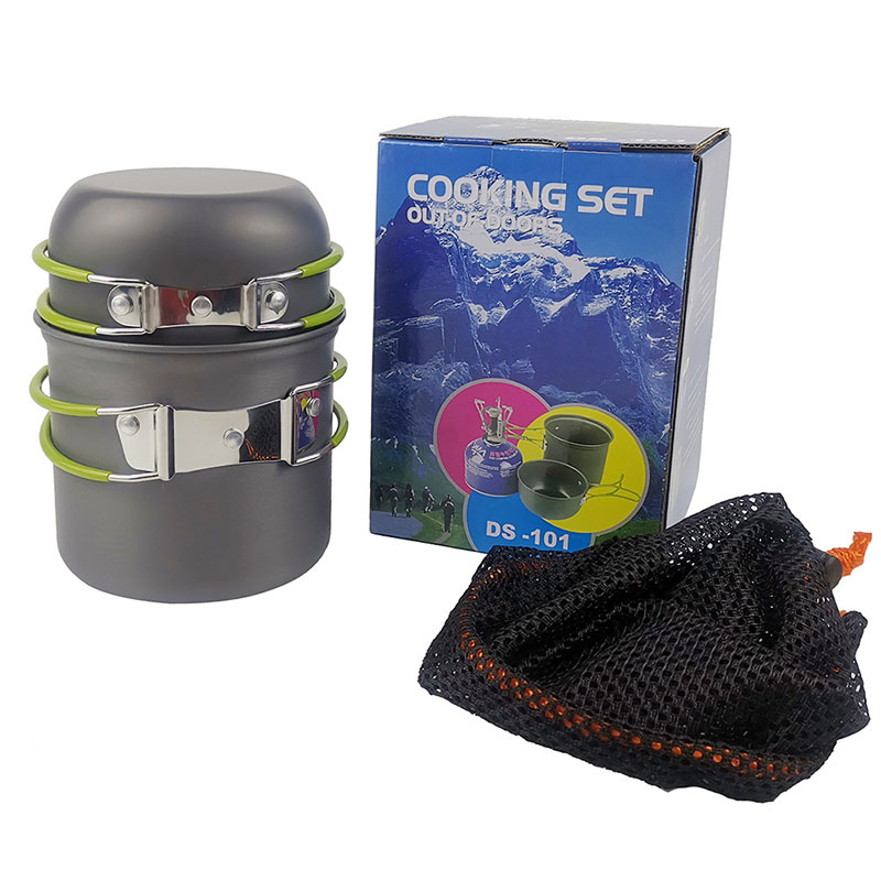 Kit de utensilios de cocina pa - Camping Cooking Box Set reseña y precio