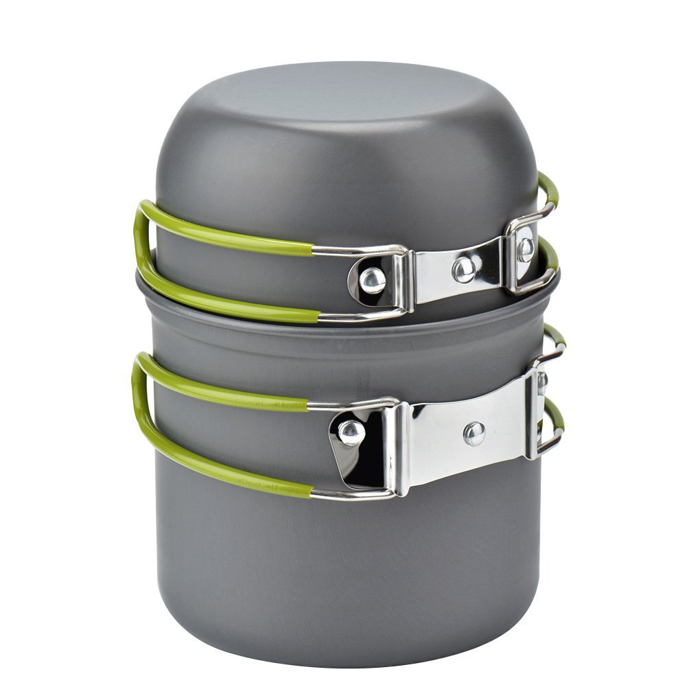 Kit de utensilios de cocina pa - Camping Cooking Box Set reseña y precio