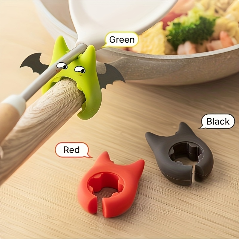 Soporte de silicona portátil p - Camping Cooking Utensil Holder reseña y precio