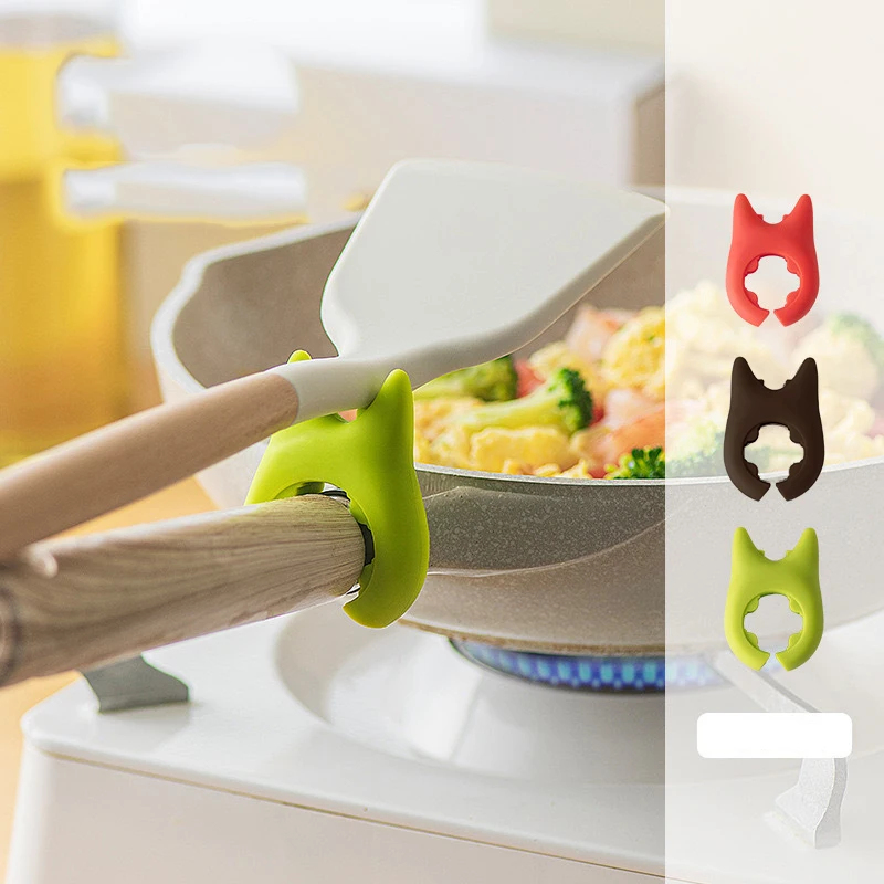 Soporte de silicona portátil p - Camping Cooking Utensil Holder reseña y precio