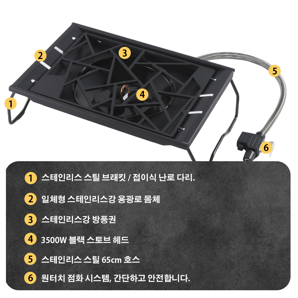 Estufa de Camping Pandatour IG - Campfire Cooking reseña y precio