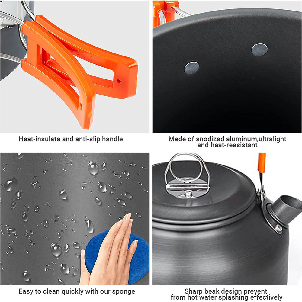 1 Uds./1 Juego de utensilios d - Camping Cooking Full Set reseña y precio