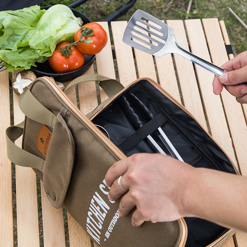Juego de Utensilios de Cocina  - Camping Cooking Bundle reseña y precio