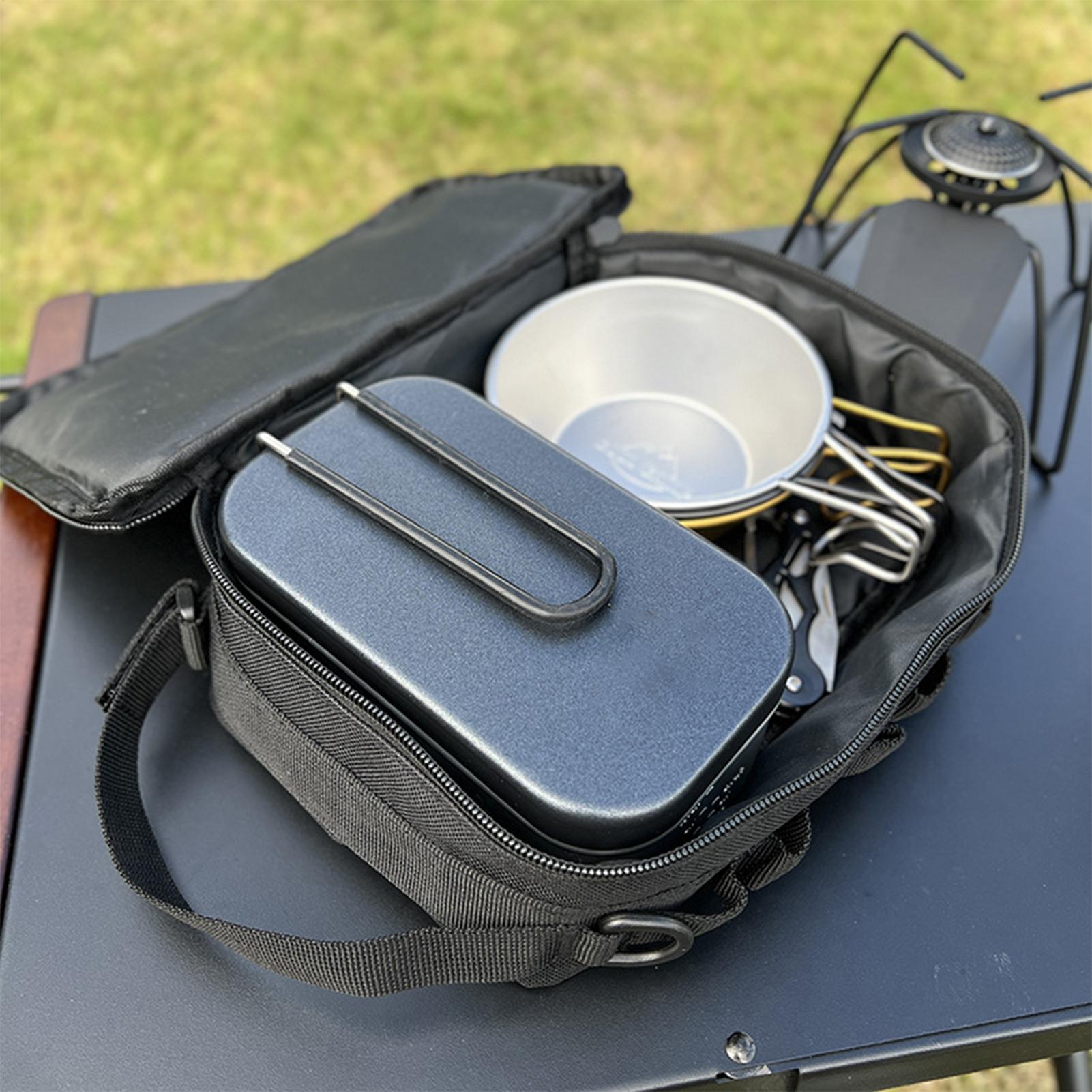 Organizador de cocina para cam - Camping Cooking Caddy reseña y precio